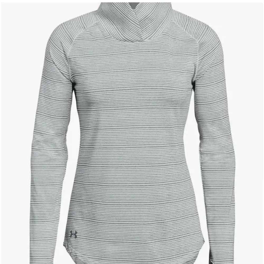 Under Armour Zinger Women's Pullover Wrap‎ Neck Long Sleeve Shirt Size Small